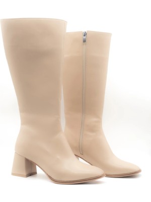 Love Shine Lorea Mat Kadın Çizme Modern ve Rahat Tabanlı Stil