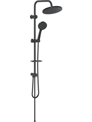 Valtemo Duş Seti Raın Grando Jet Black