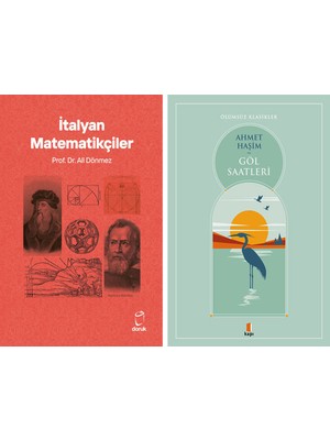 Kapı Yayınları Italyan Matematikçiler + Göl Saatleri