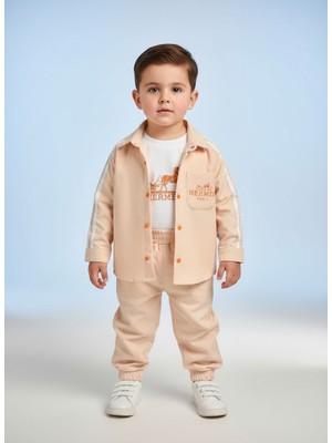 Erkek Çocuk Ceket Body Pantolon Alt Üst Takım Bayramlık 3'lü