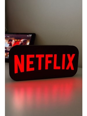 MEKTrend Netflix Tasarımlı Dekoratif Aydınlatma LED