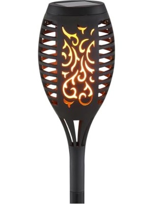 Alevli Solar Bahçe Aydınlatma Güneş Enerjili 12 Ledli IP65