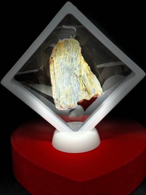 Gemsartdeco Kyanit Doğaltaş Özel Stantlı Hediyelik Ürün