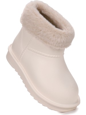 Kiko Kids Geta Su Geçirmez İçi Kürklü Kız Çocuk Eva Yağmur Kar Çizme