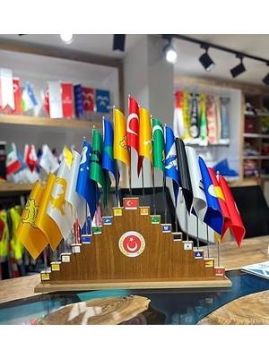 Misda Store Eski Türk Devletleri Bayrak Takımı
