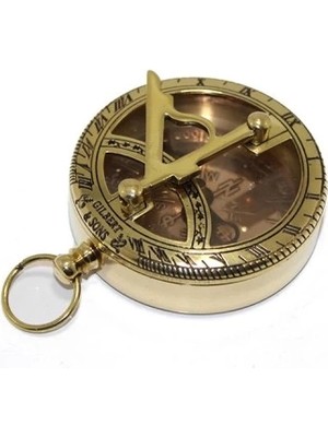 Ronanna Pirinç Güneş Saati ve Pusula Modeli