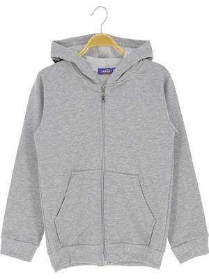 Crassi Erkek Çocuk Hırka 2 Iplik Şardonlu Arkası Baskılı