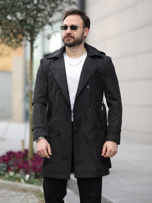 Baselco Apoletli Kemerli Trençkot