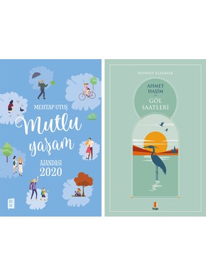 Kapı Yayınları Mutlu Yaşam Ajandası 2020 + Göl Saatleri