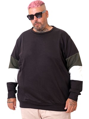 Mode Xl Erkek Sweat Bisiklet Parçalı U25817