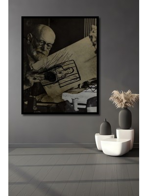 Teona Ahşap Dekoratif Ahşap Dikdörtgen Tablo Sanatçı Çalışması Çerçeve Görünümlü