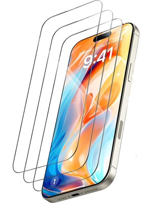 Apple Iphone 17 Uyumlu Maxi Glass Temperli Cam Ekran Koruyucu
