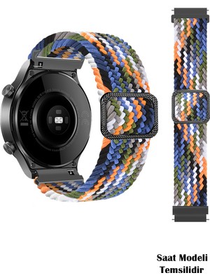 Nezih Case Huawei Watch Ultimate / Gt3 Se / Gt3 Elite / Gt Sport 46MM / Gt Runner Uyumlu Tokalı Kordon