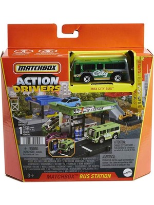 Matchbox Aksiyon Sürücüleri Otobüs Durağı Oyun Seti Veya Pizza Hut Temalı Oyun Seti