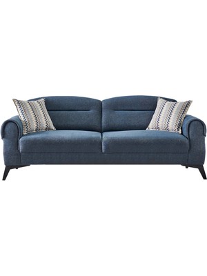 Storish Vega Üçlü Koltuk Mavi