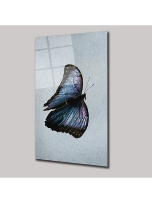 SteelArtDec Kelebek - Cam Tablo - DEG0274