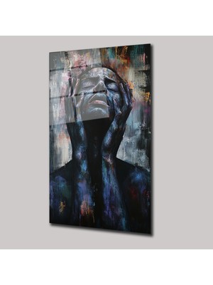 SteelArtDec Içsel Haykırış - Cam Tablo - DEG0119