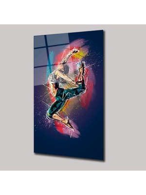 SteelArtDec Dansın Enerjisi - Cam Tablo - DEG0066