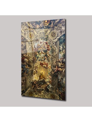 SteelArtDec Cennetin Kapıları - Cam Tablo - DEG0070