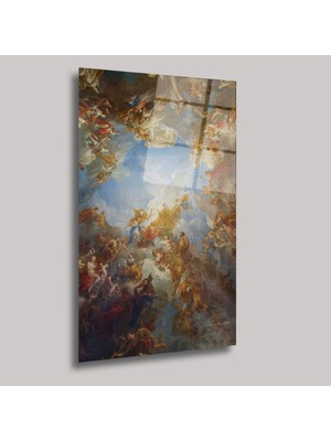 SteelArtDec Rönesans Sanatı - Cam Tablo - DEG0093