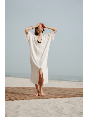 İkikız  Bürümcük Kaftan