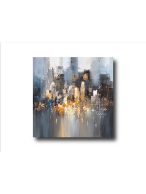 Storish Yağlı Boya Dokulu 60X60 Tablo ST-2018