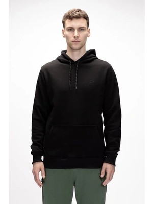 Bad Bear Sea Si̇yah Kapüşonlu Erkek Sweatshirt