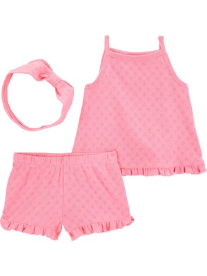 Carter's Kız Bebek Alt Üst Set