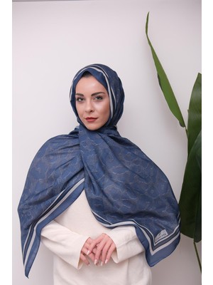 Eyşan İpek Leopar Desenli Dijital Soft Şal