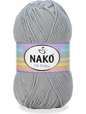 Nako Elit Baby El Örgü Ipi Bebe Yünü