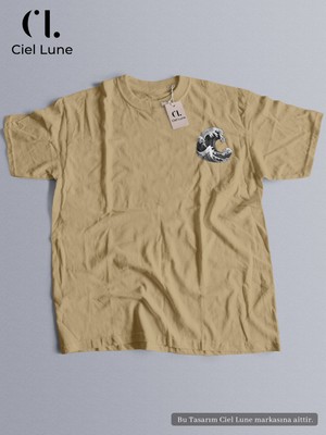 NEVERMIND Nevermind Unisex Dark Vave Tasarım Oversize Tshirt
