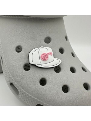 Balp Charm Terlik Süsü ve Aksesuarı , Çanta Süsü – JIBBITZ3D Kabartma Şapka Kep Görsel Figür Aksesuar