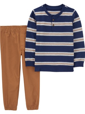 Carter's Küçük Erkek Çocuk Alt Üst Set 2'li Paket