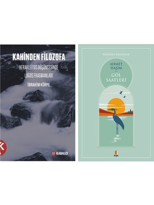 Kapı Yayınları Kahinden Filozofa Herakleitos Düşüncesinde Logos Fragmanları + Göl Saatleri