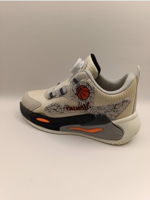Bukond Çocuk Su Itici Kumaş Akıllı Bağcıklı Spor Ayakkabı Sneaker