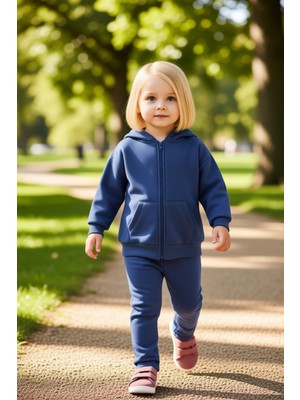PayBuy Çocuklar Için Rahat ve Sıcak Kapüşonlu Takım Yumuşak Iç Yapısı ve Şık Tasarımıyla Günlük Kullanıma