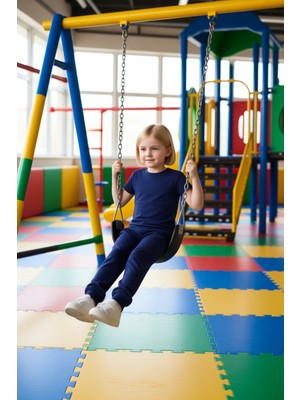 FRM Kız Çocuk Günlük Kullanıma Uygun Tişört ve Geniş Paça Alt Giyim Seti Kaliteli Şık Rahat