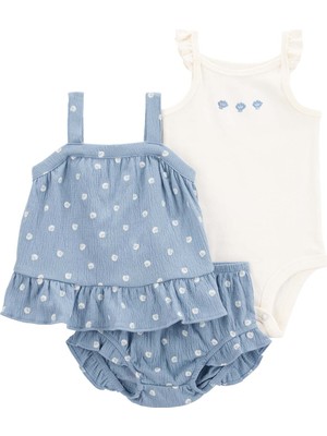 Carter's Kız Bebek Alt Üst Set