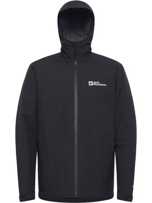 Jack Wolfskin Wisper Ins Erkek Siyah Outdoor Ceketi