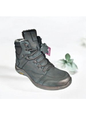 Daniel Ruffo Oz.03 Erkek Hakiki Deri Rahat Kürklü Kaymaz Suya Dayanıklı Kışlık Bot