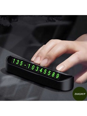 Mikasso Oto Araba Göğüs Üstü Numaratör Aç Kapa Sistem Araç Park Telefon Numaratörü Tr