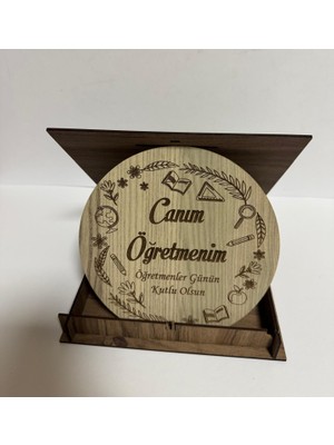 MCM Group Öğretmenler Gününe  Ahşap Kutu