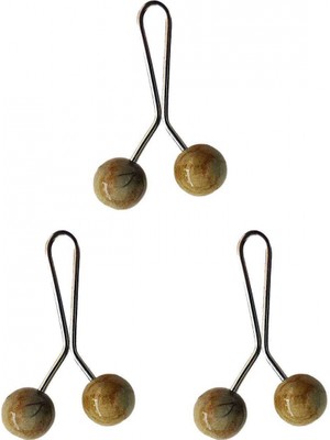 MiraLive 3 Adet Tesettür Eşarp ve Şal Klipsi Hardal