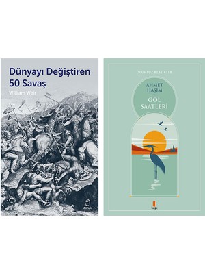 Kapı Yayınları Dünyayı Değiştiren 50 Savaş + Göl Saatleri