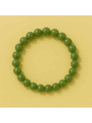 Yeşim Taşlı Doğal Taş Bileklik