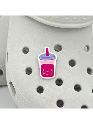 Balp Charm Terlik Süsü ve Aksesuarı , Çanta Süsü – Jibbitz Asitli Içeçek Bardağı Görsel Logo Aksesuar