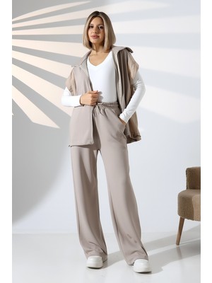 Lubiti Yelekli Pantolon Oyşo Modal Ikili Takım