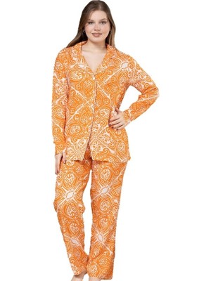 Bipamuk Luna Bella Premium Pamuklu Kumaş Kadın Pijama Takımı S/3xl