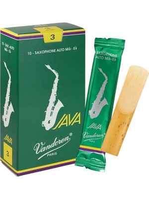 SR263 Alto Sax Java Reeds Strength 3; 10'lu Kutu