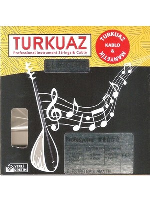 Elektro Bağlama Teli 020 Takım Siyah Çelik Tel